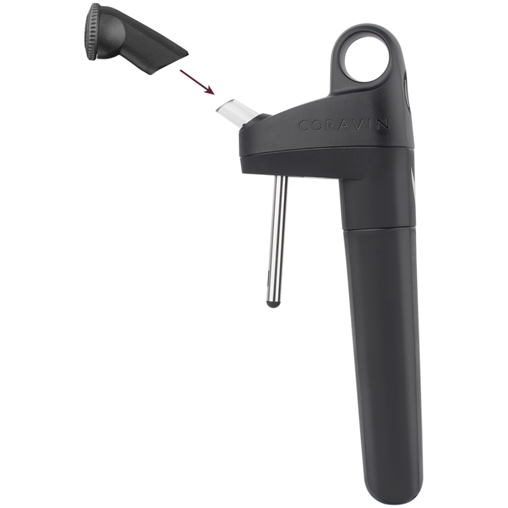 Coravin Pivot Plus System do przechowywania wina Czarny
