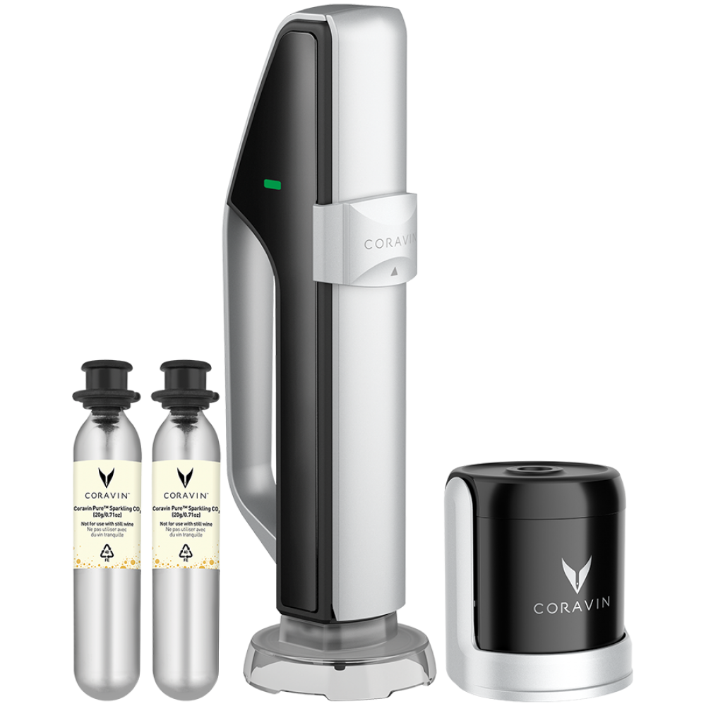Coravin Sparkling System do przechowywania wina musującego CO2