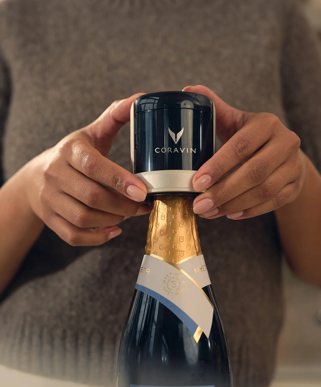 Coravin Sparkling System do przechowywania wina musującego CO2