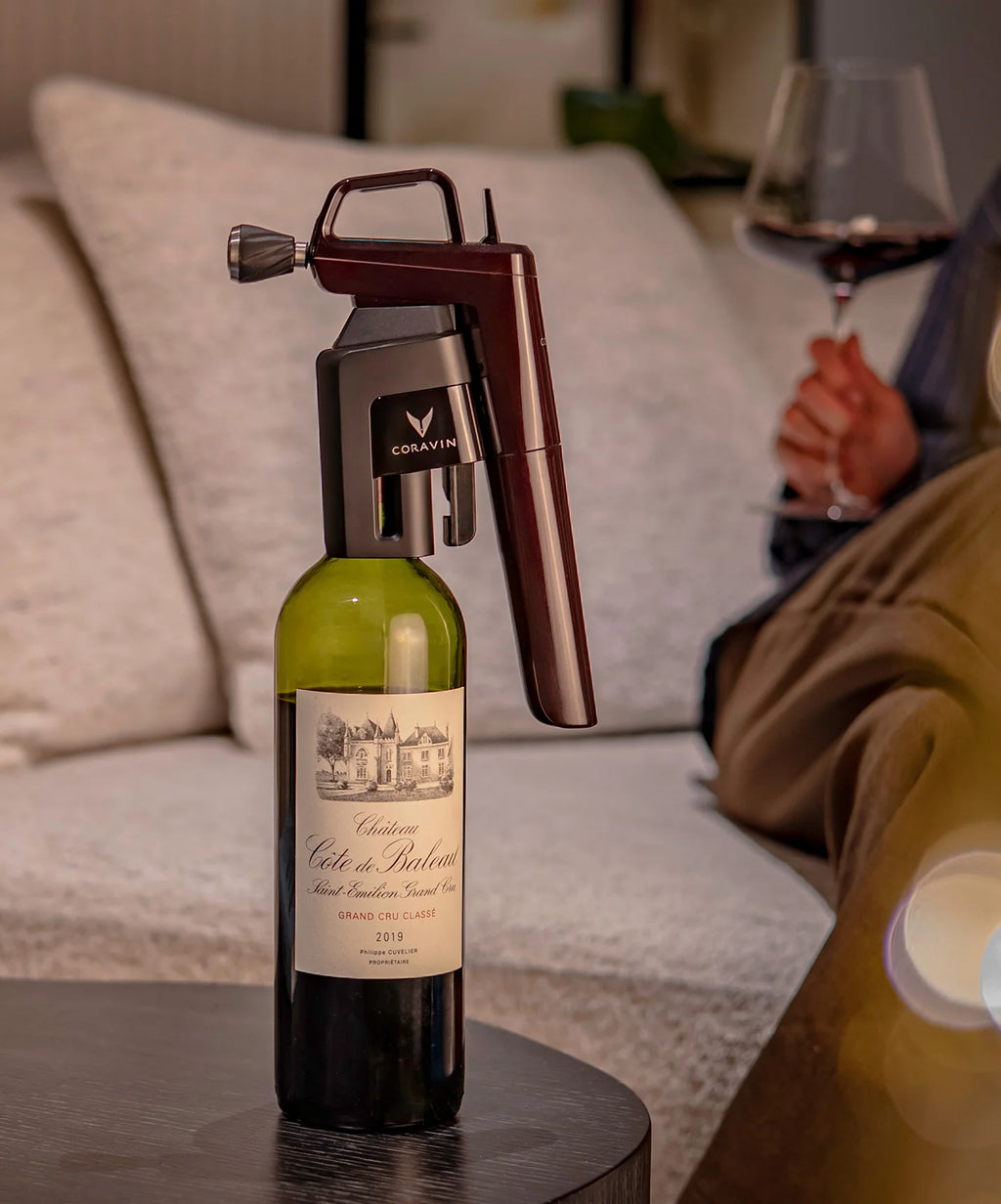 Coravin Timeless Six Plus System do przechowywania wina Czerwony